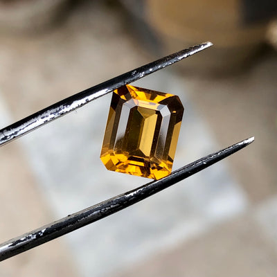 4.20 Carats Faceted Citrine - Noble Gemstones®
