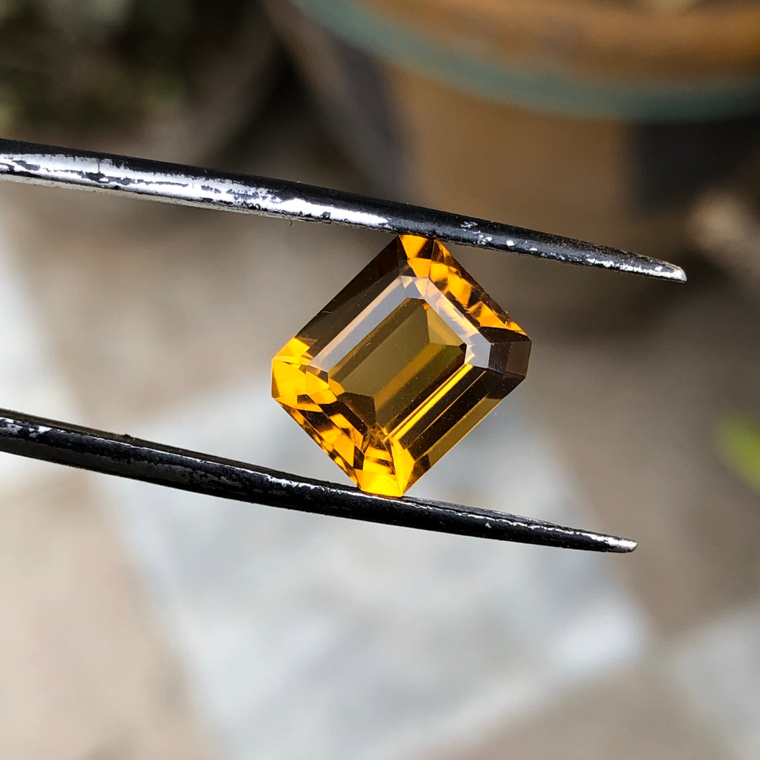 4.20 Carats Faceted Citrine - Noble Gemstones®