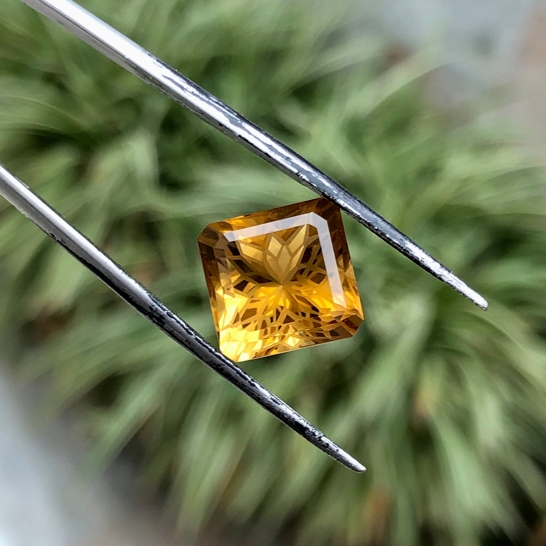 4.00 Carats Faceted Citrine - Noble Gemstones®