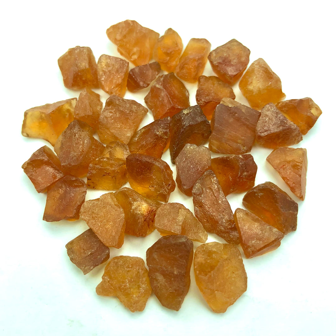 28.75 Grams Facet Rough Hessonite Garnet