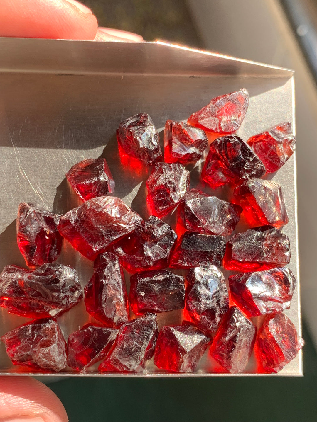 33 Grams Rough Rhodolite Garnet