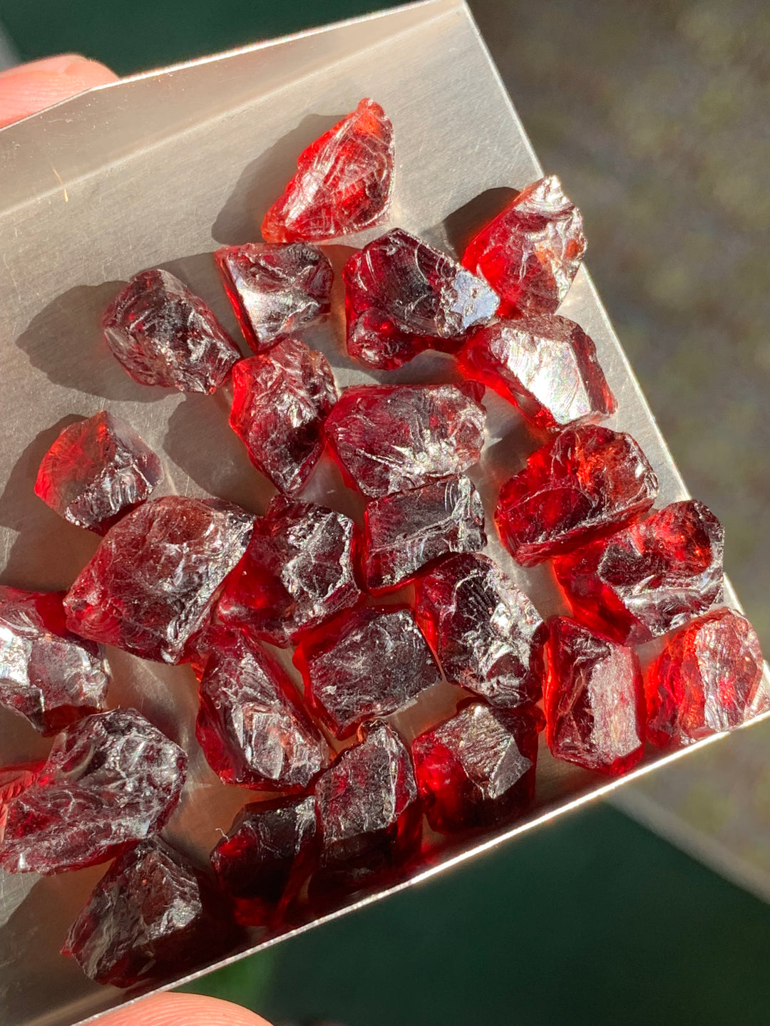 33 Grams Rough Rhodolite Garnet