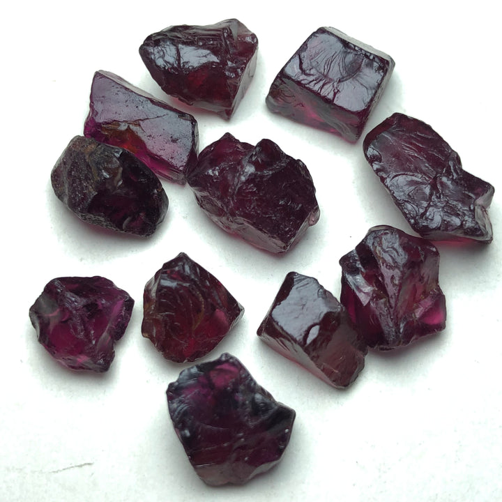 11.47 Grams Facet Rough Rhodolite Garnet - Noble Gemstones®