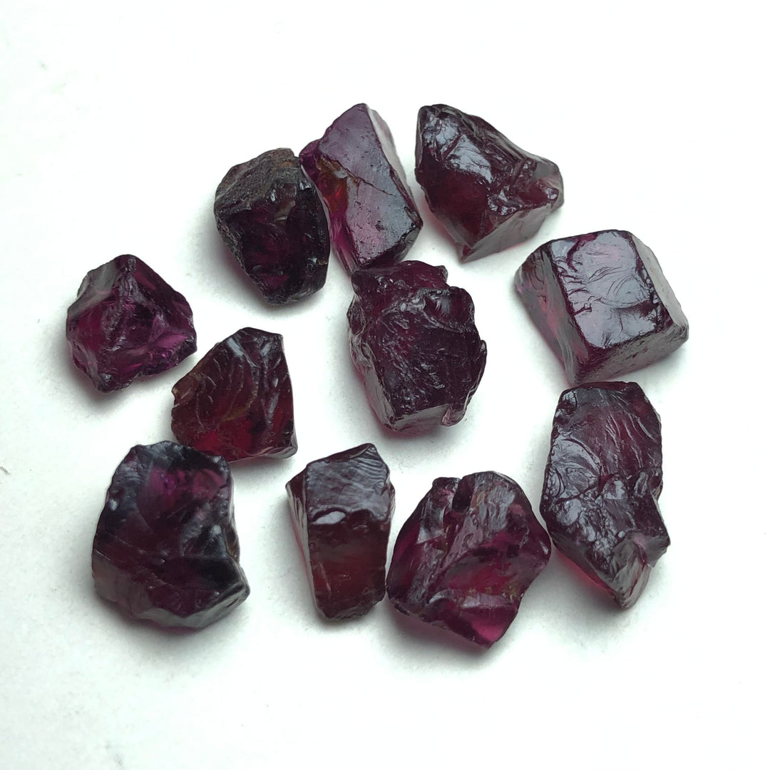 11.47 Grams Facet Rough Rhodolite Garnet - Noble Gemstones®