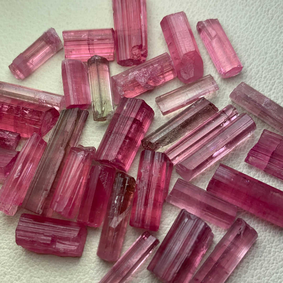 18.93 Grams Rough Tourmaline Crystals For Wire Wrapping