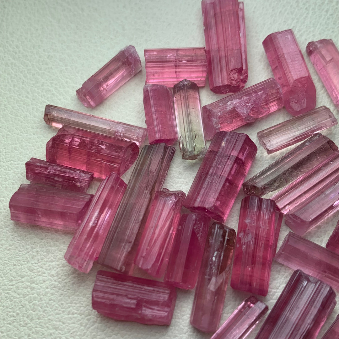 18.93 Grams Rough Tourmaline Crystals For Wire Wrapping