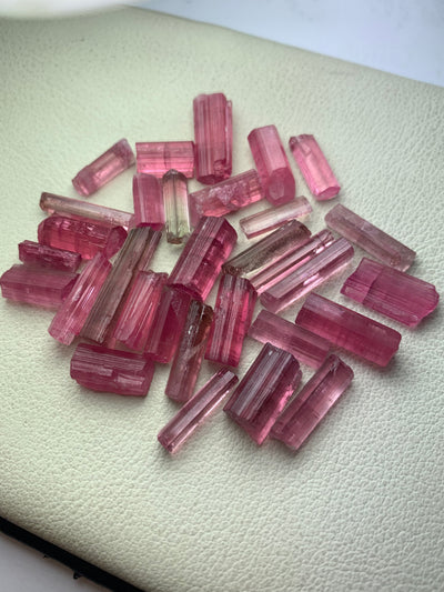 18.93 Grams Rough Tourmaline Crystals For Wire Wrapping