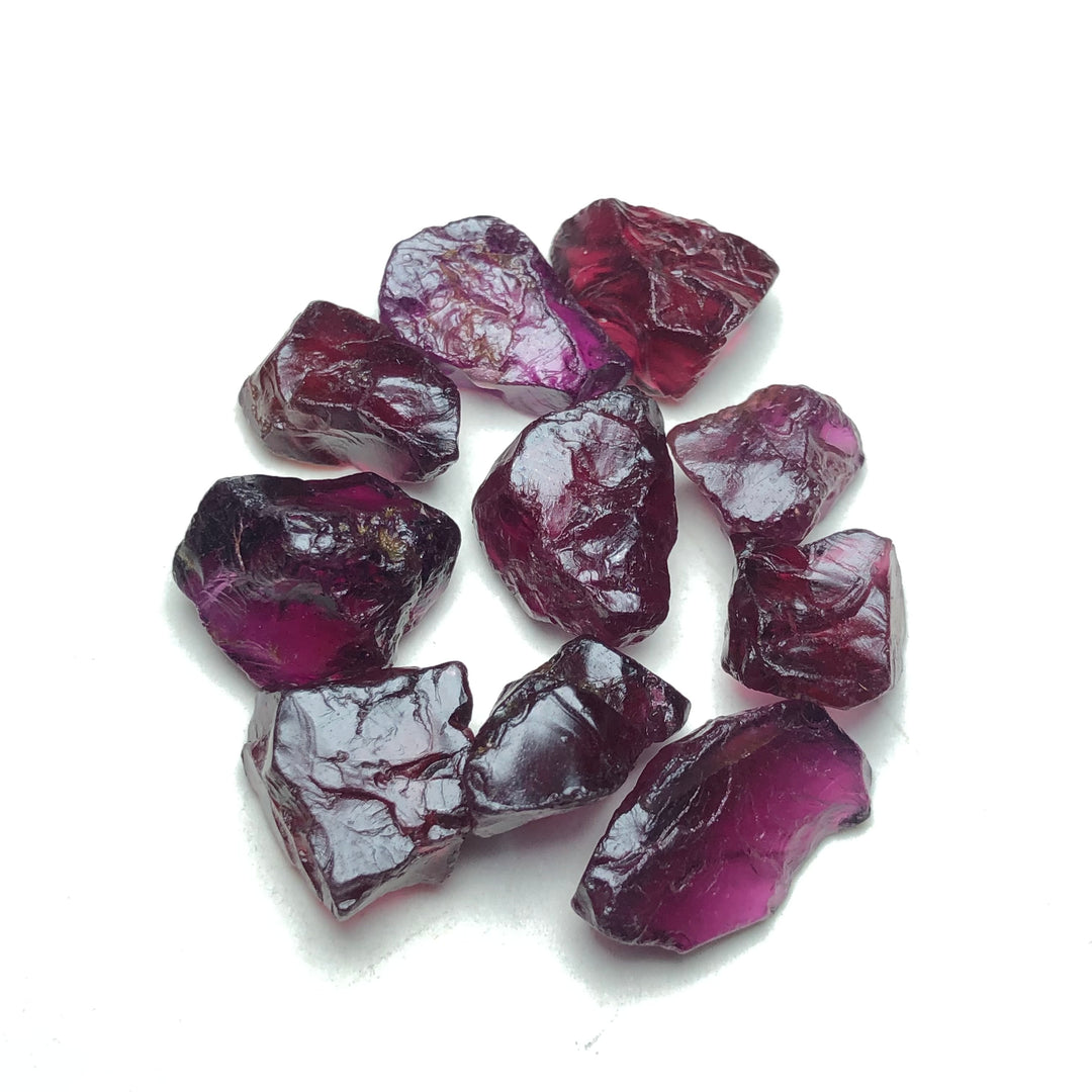 12.4 Grams Facet Rough Rhodolite Garnet - Noble Gemstones®