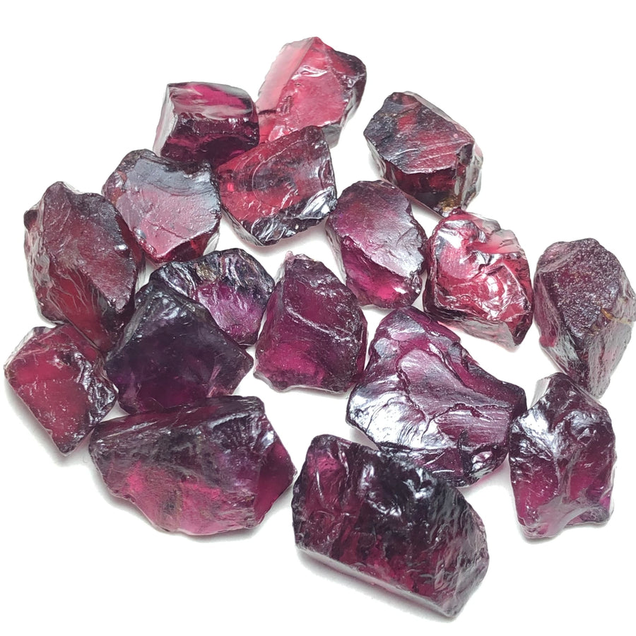 21.93 Grams Facet Rough Rhodolite Garnet - Noble Gemstones®