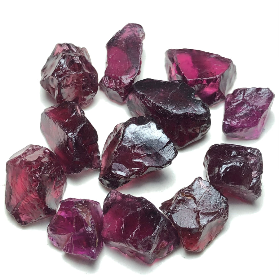 13.39 Grams Facet Rough Rhodolite Garnet - Noble Gemstones®