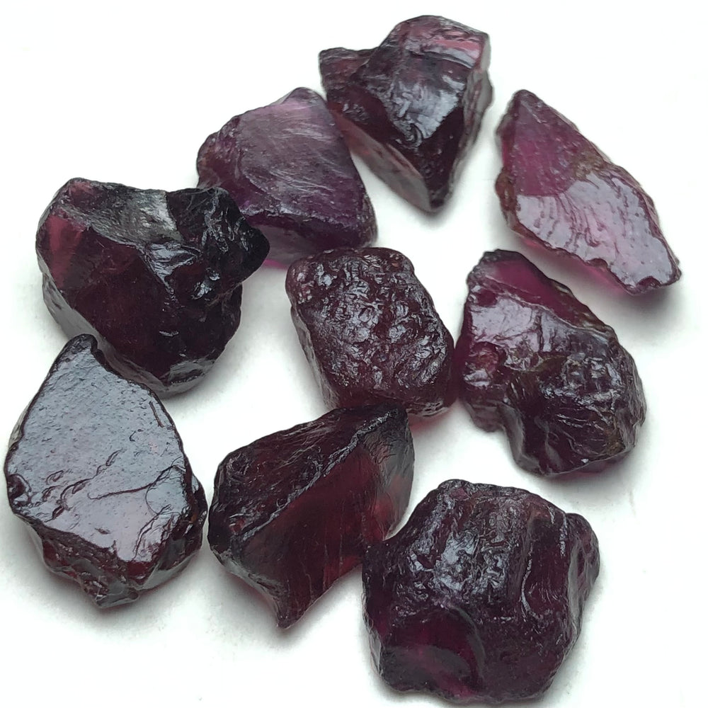 13.32 Grams Facet Rough Rhodolite Garnet - Noble Gemstones®