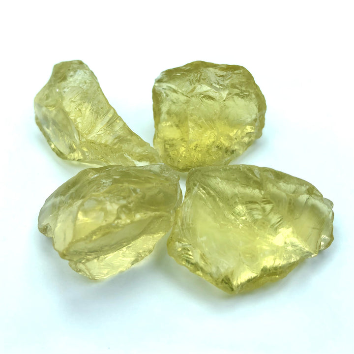 61.37 Grams Facet Rough Precious Lemon Quartz For Sale