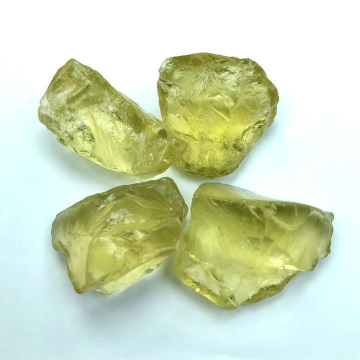 61.37 Grams Facet Rough Precious Lemon Quartz For Sale