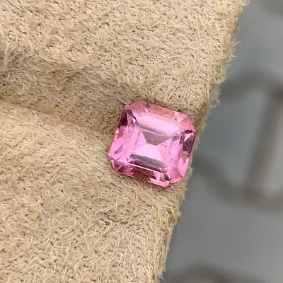 1.65 Carats Faceted Light Pink Tourmaline