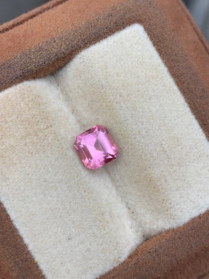 1.65 Carats Faceted Light Pink Tourmaline