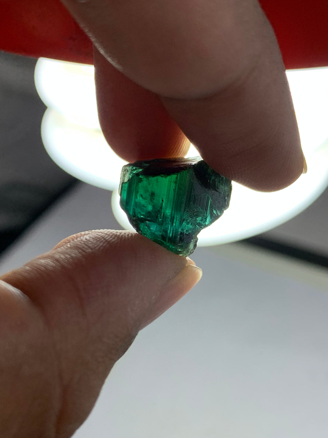 22.60 Carats Facet Rough Bluish Green Afghanistan Tourmaline