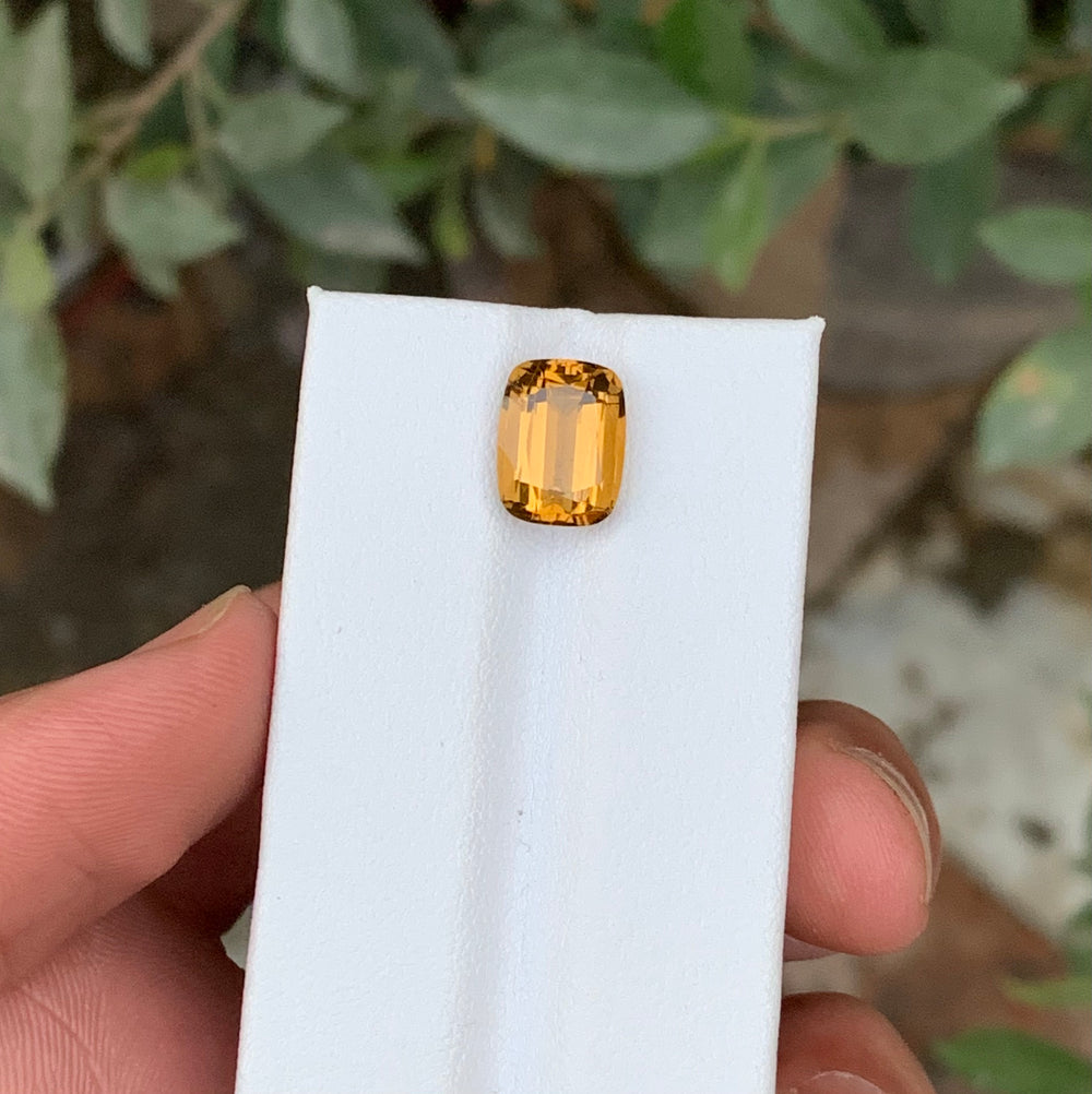 4.20 Carats Rectangular Cushion Citrine - Noble Gemstones®