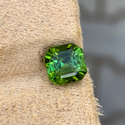 1.40 Carats Faceted Greenish Blue Tourmaline