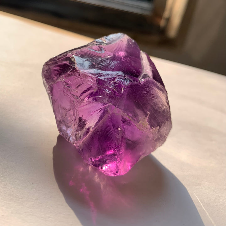 63 Grams Facet Rough Amethyst