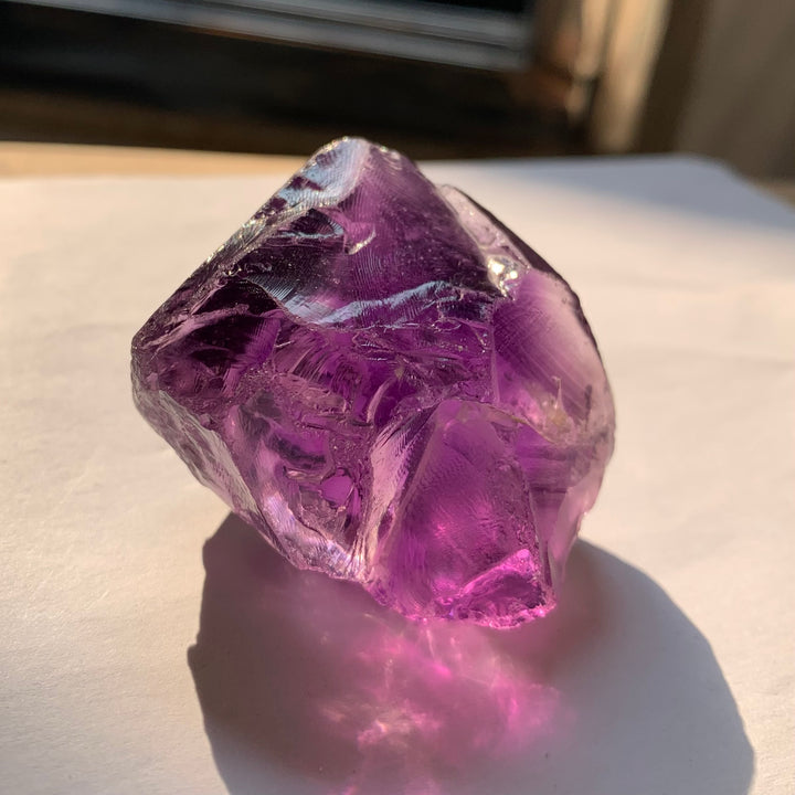 63 Grams Facet Rough Amethyst