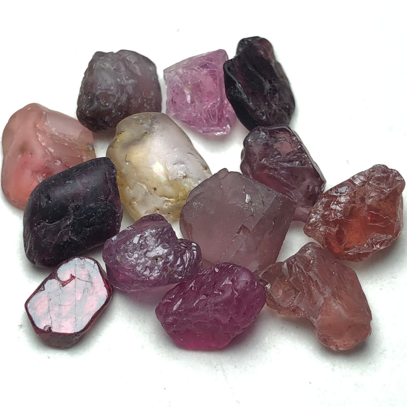 34.65 Carats Facet Rough Spinel - Noble Gemstones®