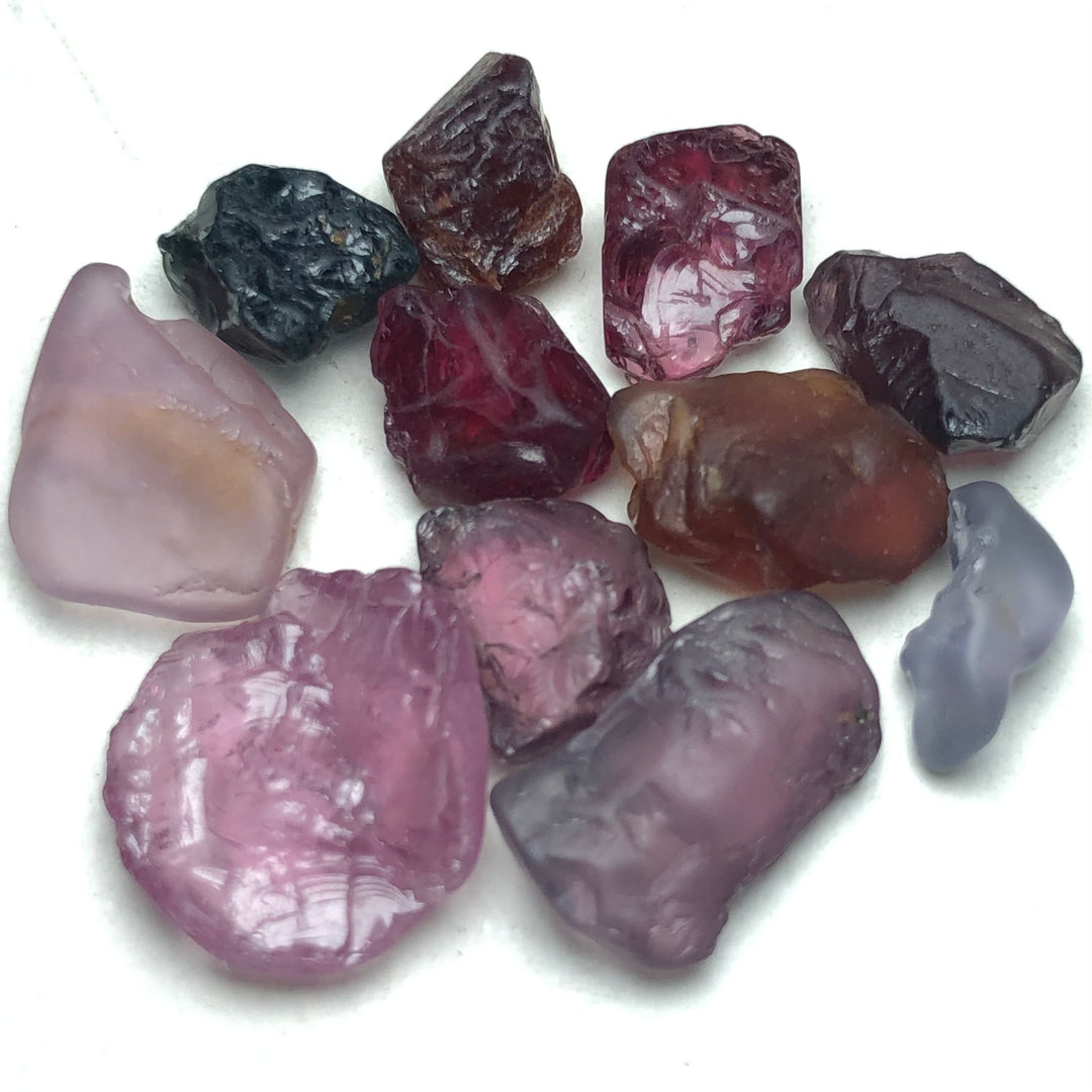 34.70 Carats Facet Rough Spinel - Noble Gemstones®