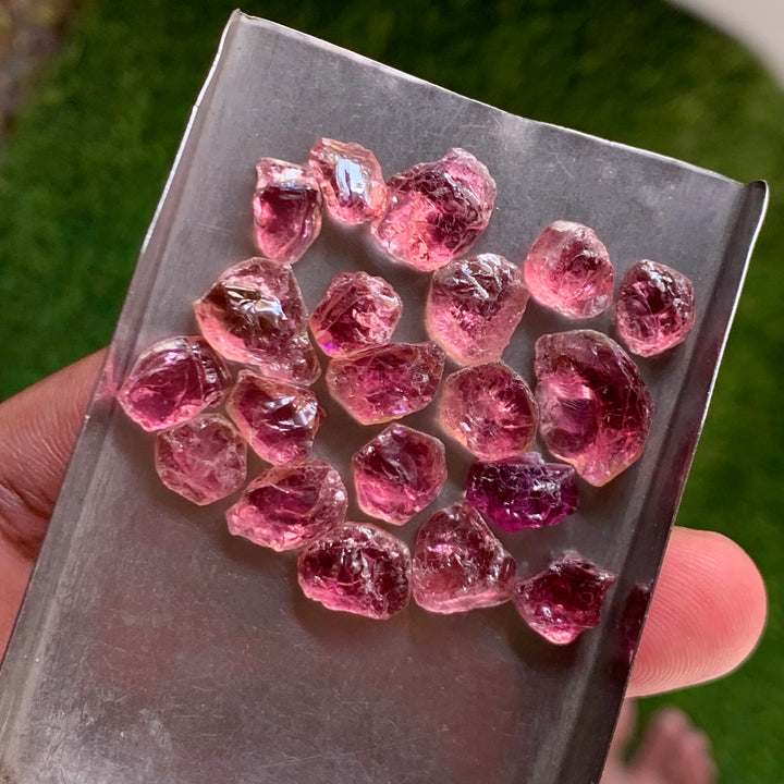 50 Carats Facet Rough Pink Afghanistan Tourmalines