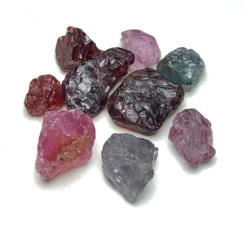 42.45 Carats Facet Rough Spinel - Noble Gemstones®