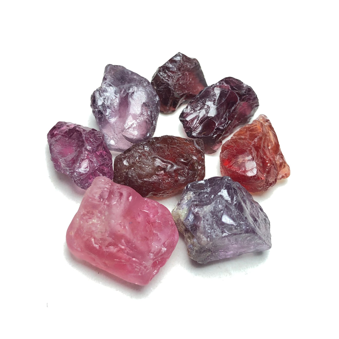 37.35 Carats Facet Rough Spinel - Noble Gemstones®