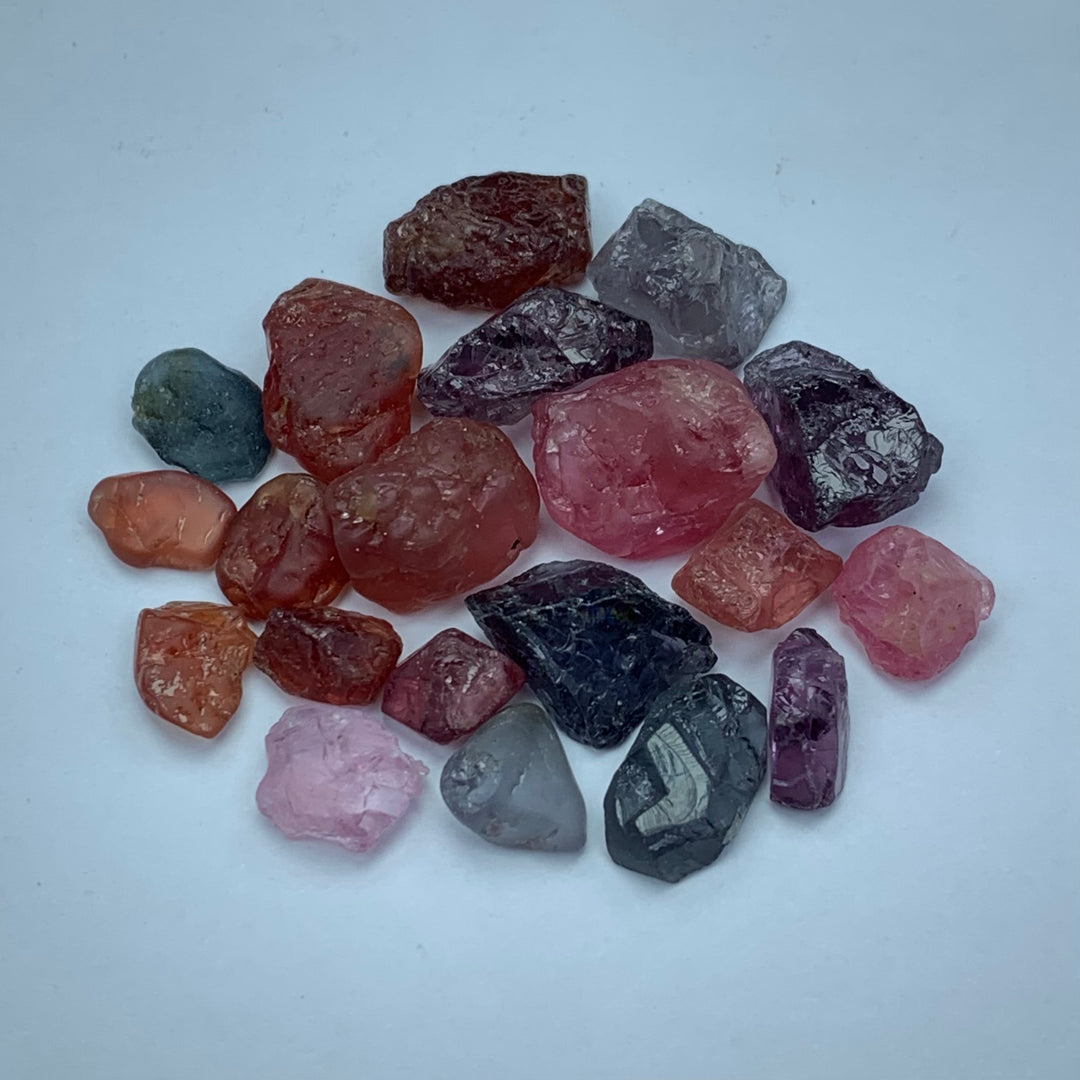 16.15 Grams Mix Colors Facet Rough Spinel