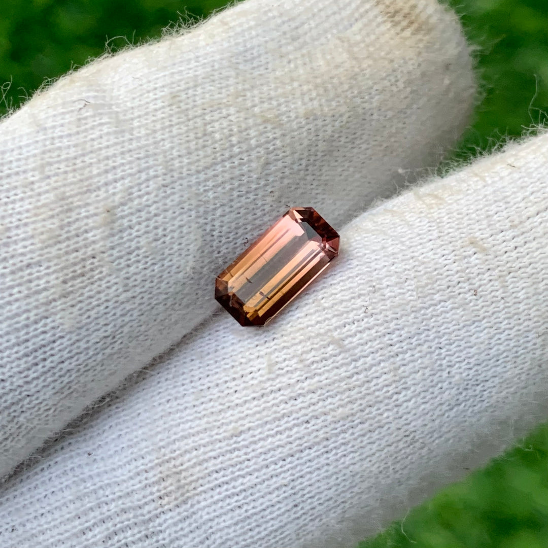 1.95 Carats Brownish Pink Faceted Tourmaline