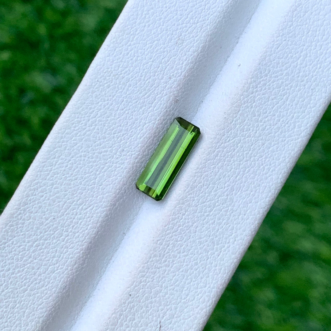 1.75 Carats Faceted Green Tourmaline