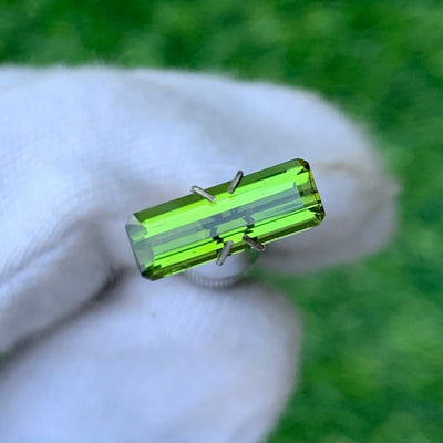 1.75 Carats Faceted Green Tourmaline