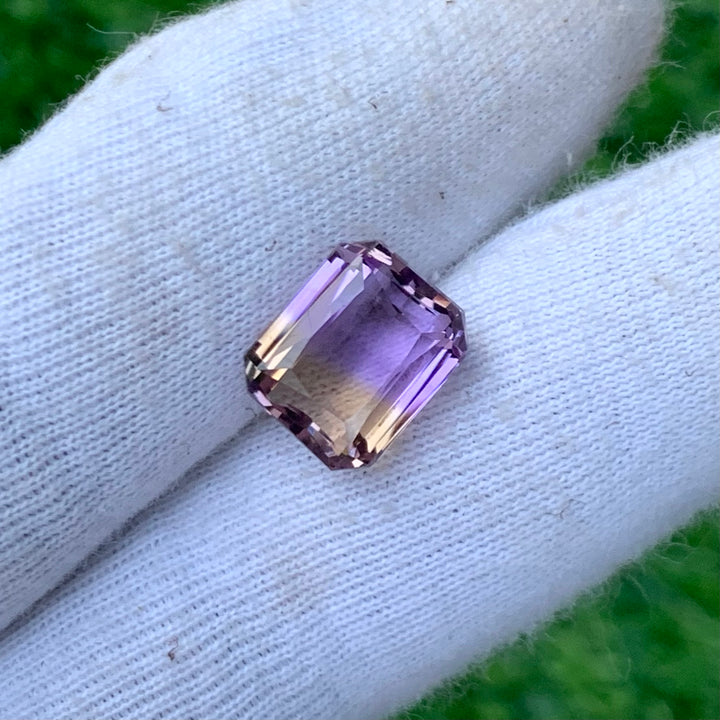 8.10 Carats Faceted Semi-Precious Bolivian Ametrine