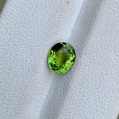 1.20 Carats  Faceted African Green Tourmaline