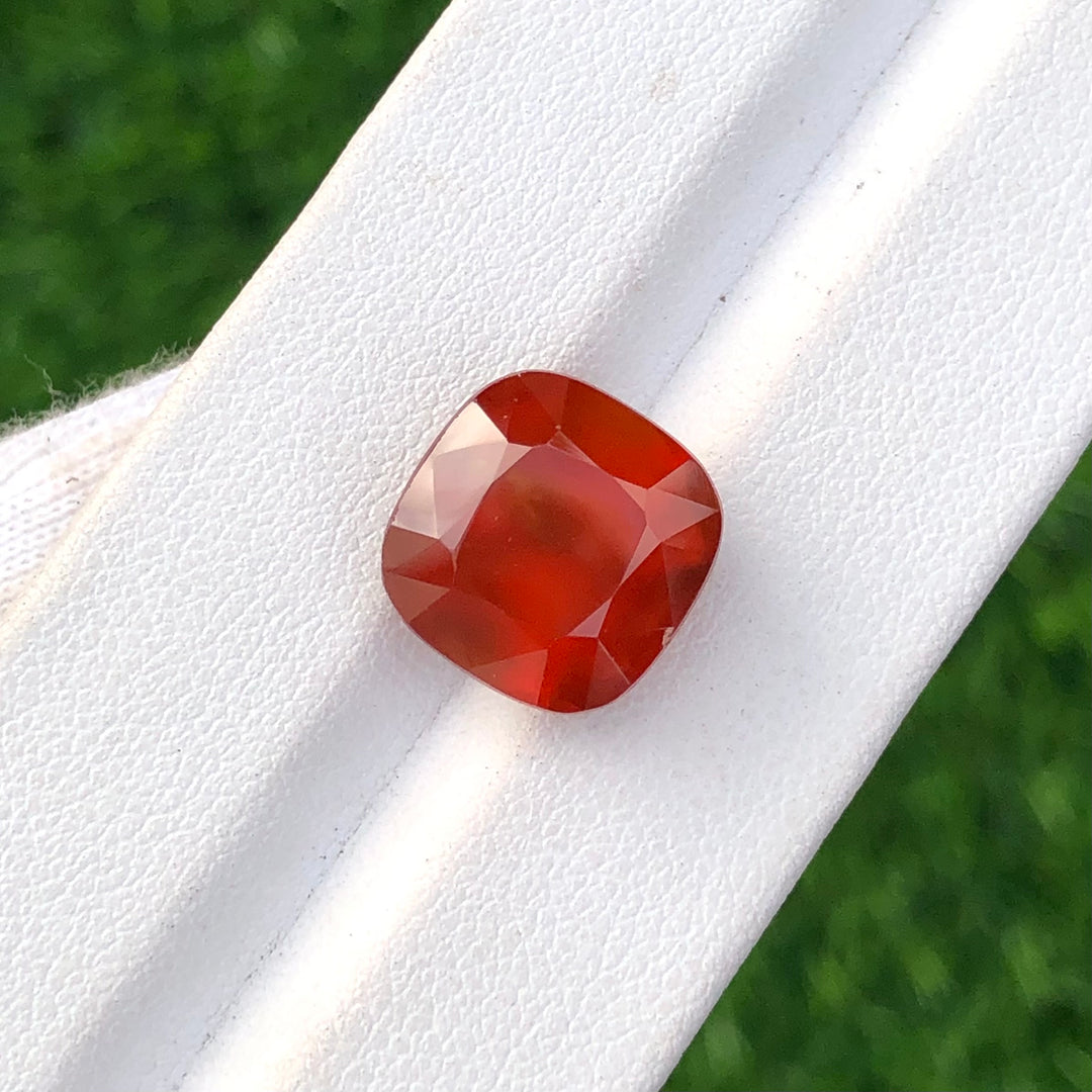 11.50 Carats Faceted Fanta Orange Hessonite Garnet