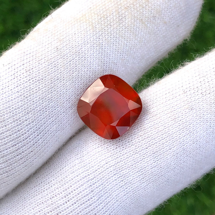 11.50 Carats Faceted Fanta Orange Hessonite Garnet