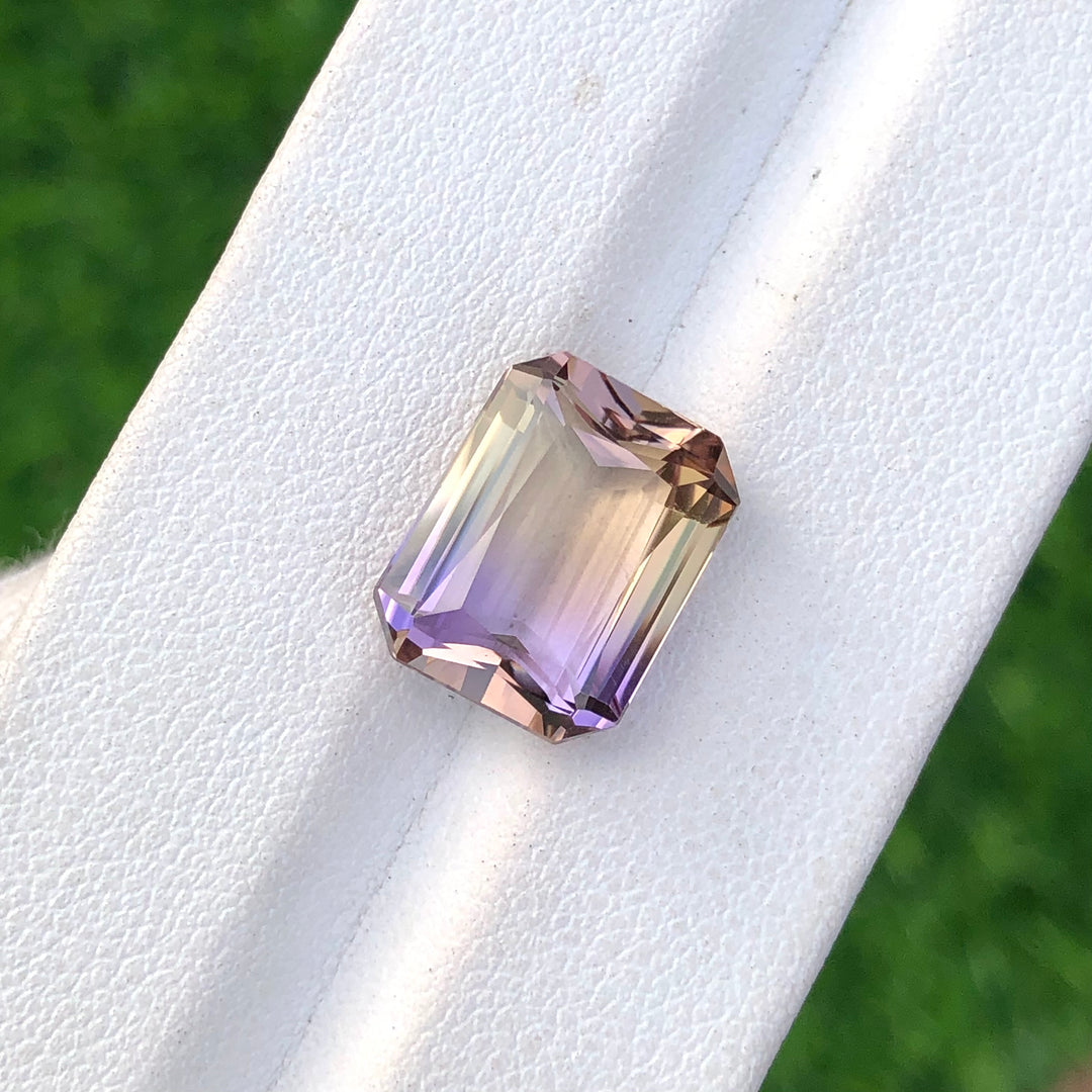 7.90 Carats Faceted Bolivian Ametrine