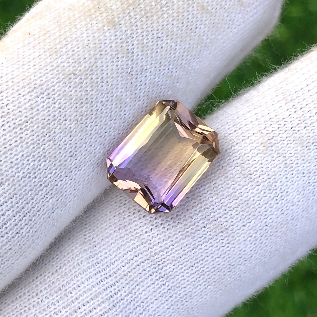 7.90 Carats Faceted Bolivian Ametrine