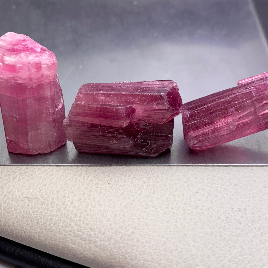 108 Carats Pink Tourmaline Crystals