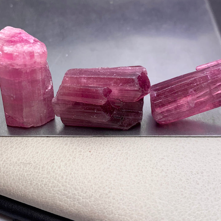 108 Carats Pink Tourmaline Crystals