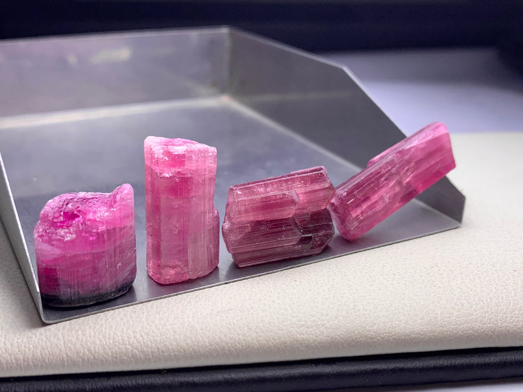 108 Carats Pink Tourmaline Crystals