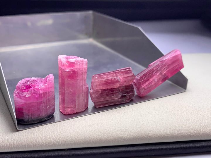 108 Carats Pink Tourmaline Crystals