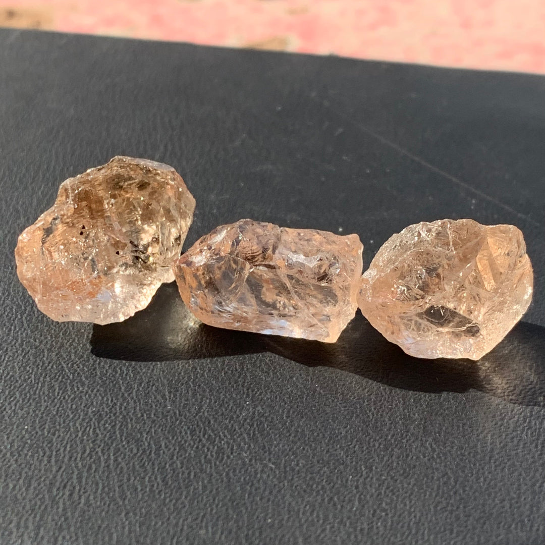 70 Carats Facet Rough Skardu Topaz