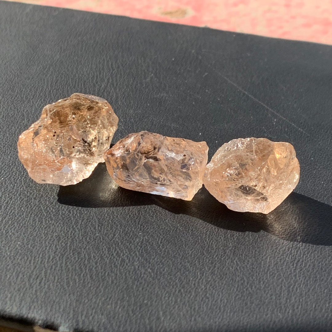 70 Carats Facet Rough Skardu Topaz