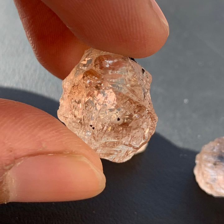 70 Carats Facet Rough Skardu Topaz