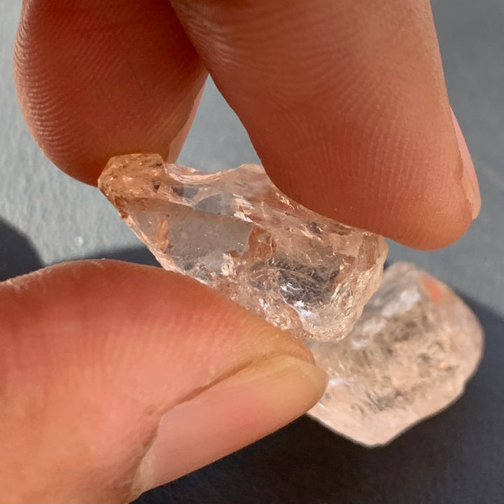 70 Carats Facet Rough Skardu Topaz