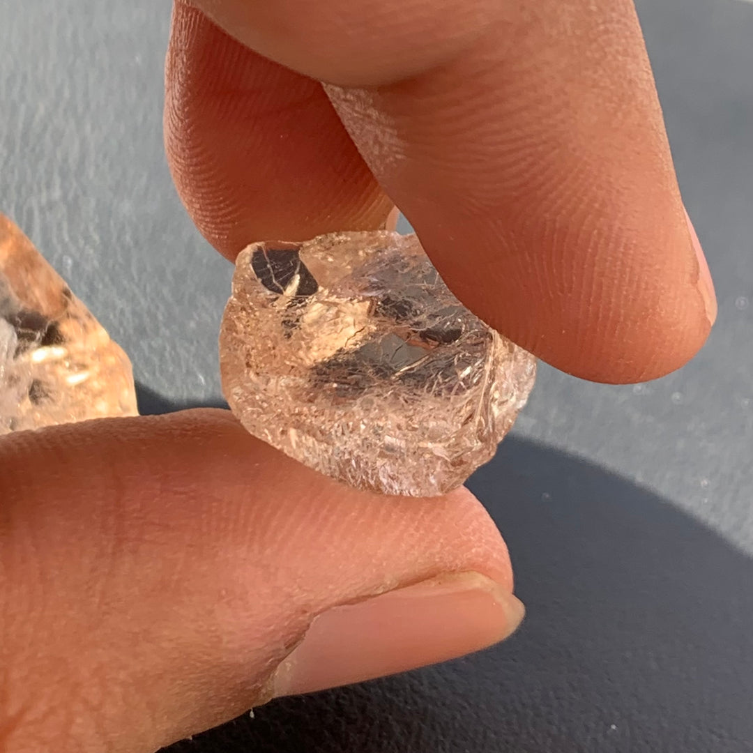 70 Carats Facet Rough Skardu Topaz