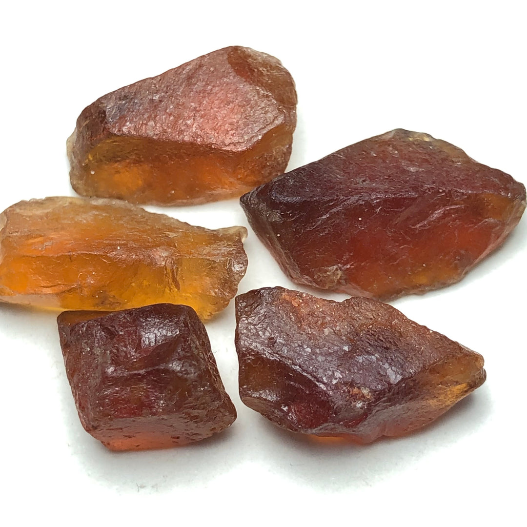 8.32 Grams Facet Rough Hessonite Garnet - Noble Gemstones®