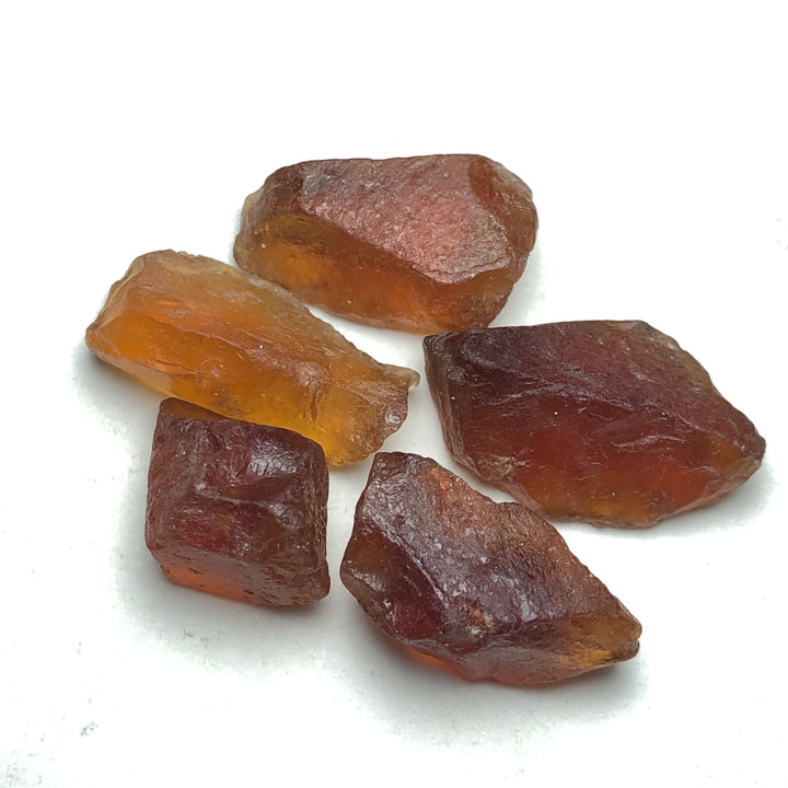 8.32 Grams Facet Rough Hessonite Garnet - Noble Gemstones®